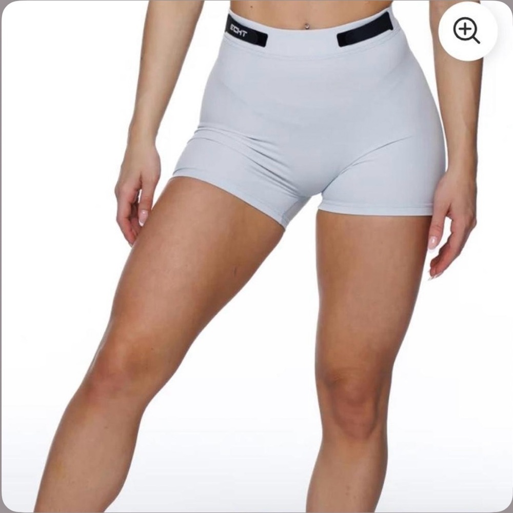 ECHT Green Athletic Shorts with Stretchy Fit